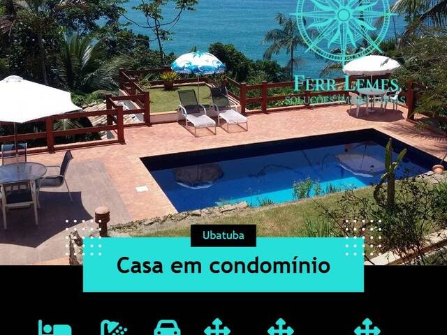 #6036 - Casa em condomínio para Venda em Ubatuba - SP - 1